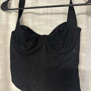 Garage Black Structured Bra Intimates
